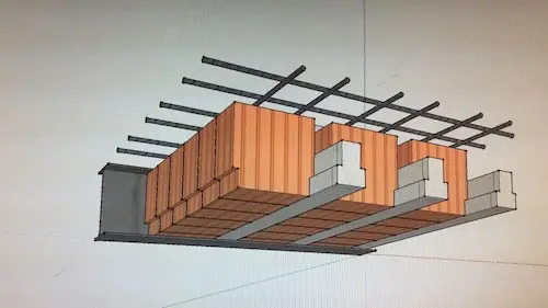 نظام البناء التقليدي من أساسات وأعمدة وأسقف خرسانية